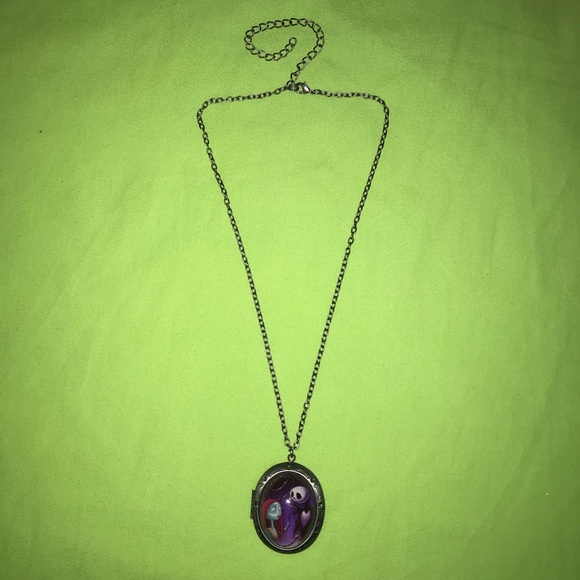 Disney Nightmare Before Christmas Locket Necklace - Picture 2 of 7